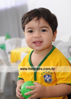 Aniversário 01 Ano Luca Natan dia 04/07/2014 no Bambini Buffet.
