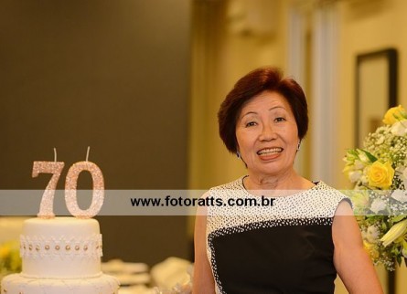 Aniversário 70 Anos Rosa Nakao dia 07/11/215.
