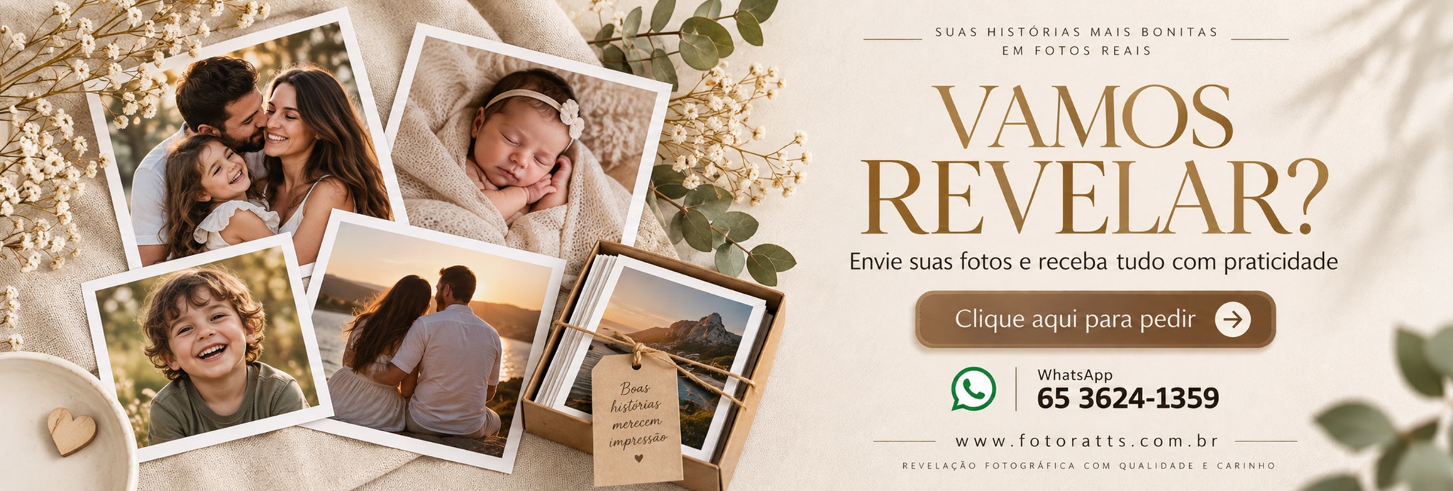 Revelação de fotos