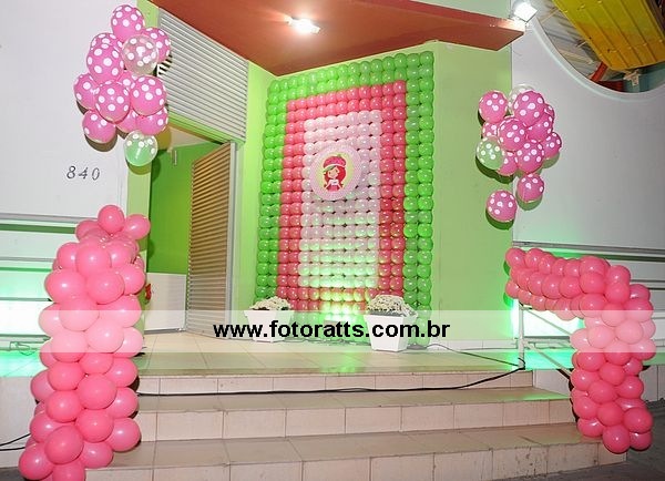 Decoração Moranguinho dia 14/07/2013.