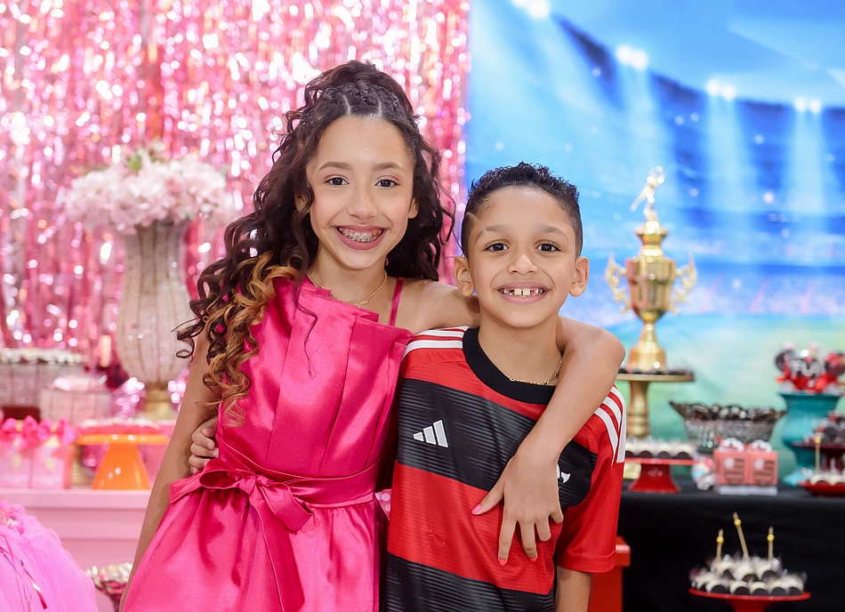 12 Anos Maria Sofia e 08 Anos Junior