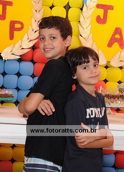 06 Anos José Arthur 10 Anos João Phelippe dia 03/09/2011