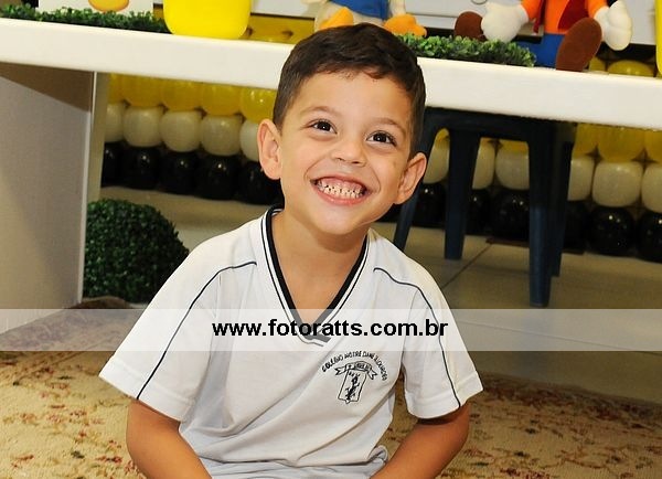 05 Anos Antônio dia 25/06/2013 no Colégio Notre Dame