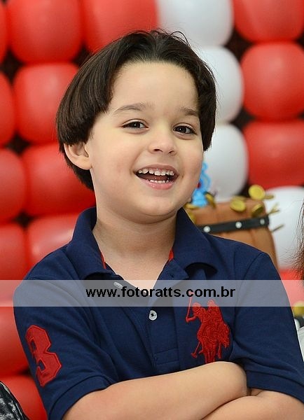 Aniversário 06 Anos José Guilherme dia 02/08/2013 na Mercearia Kids