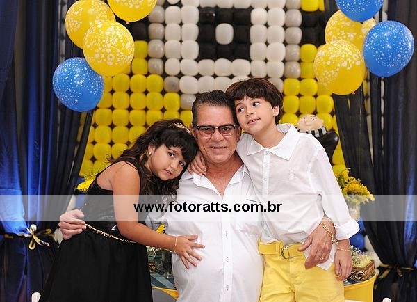 Aniversário 06 Anos Bruna Sofia 08 Anos Leonardo e  60 anos Janio dia 24/10/2014 na Mercearia Kids.