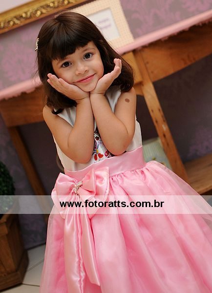 Aniversário 03 Anos Ana Julia dia 15/08/2015 no Buffet Mundo Mágico.