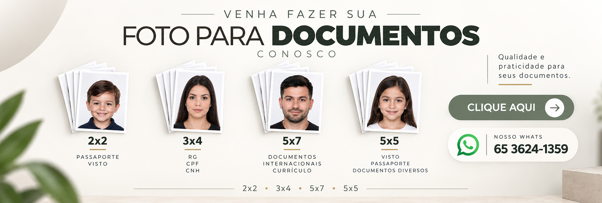 Foto para documentos